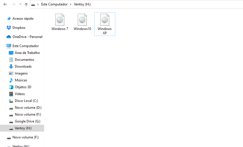 Como criar um pen drive de instalação com várias versões do Windows