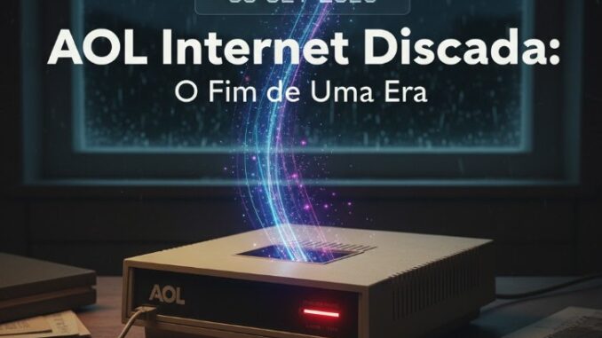 AOL Internet Discada o fim de uma era AOL Internet Discada o fim de uma era