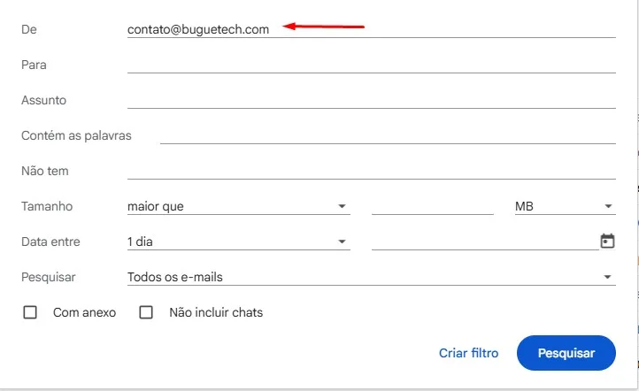 Como Configurar Filtros do Gmail
